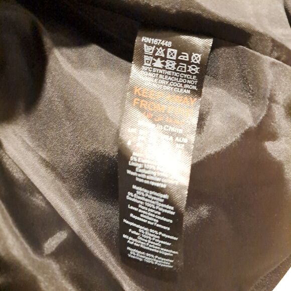 PrettyLittleThing tall woven pocket detail double breasted blazer size 4 NWT - Picture 8 of 10